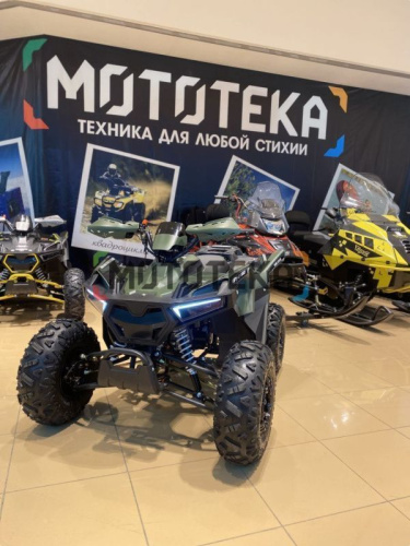 Квадроцикл детский FXMOTO (ФХМото) TANK 125 зелёный (машинокомплект) фото 3