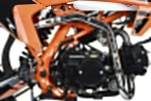 Питбайк MotoLand (Мотолэнд) SX 125 E 17/14 оранжевый фото 4 Питбайк MotoLand (Мотолэнд) SX 125 E 17/14 оранжевый фото 4