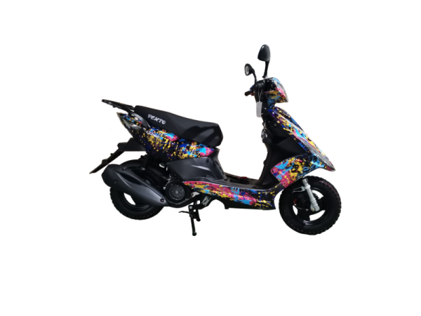 Скутер Vento (Венто) VMC CORSA 49 (150) MASS FLOWER STICKERS с ПТС | Мототека