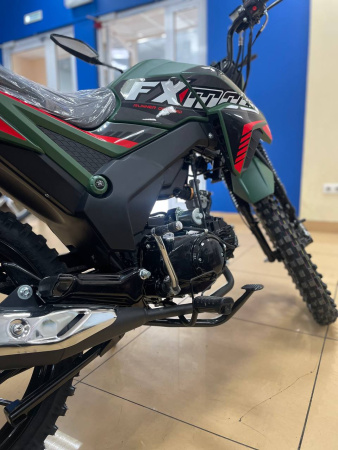 Мопед FXMOTO (ФХМото) RUNNER OFF ROAD 50 (125) военный зелёный - купить с доставкой, по выгодной цене в интернет-магазине Мототека
