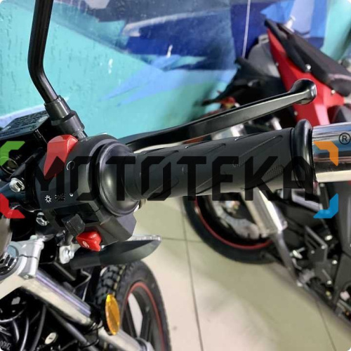 Мотоцикл кроссовый / эндуро Regulmoto (Регулмото) SK 200 - 9 чёрный с ПТС фото 15