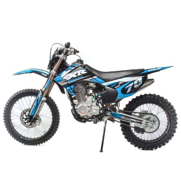 Мотоцикл кроссовый / эндуро MotoLand (Мотолэнд) XR 250 LITE (165FMM) синий | Мототека