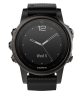 Часы Garmin (Гармин) FENIX 5S SAPPHIRE черные с черным ремешком