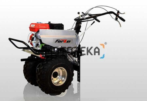 Мотоблок бензиновый FORZA (Форза) МБН FZ - 02 - 6.5 F 6,5 л.с (Широкие колеса, с дифференциалом) (ПО)