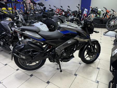 Мотоцикл дорожный BAJAJ (Баджадж) Pulsar NS 200 UG серый с ПТС - купить с доставкой, по выгодной цене в интернет-магазине Мототека