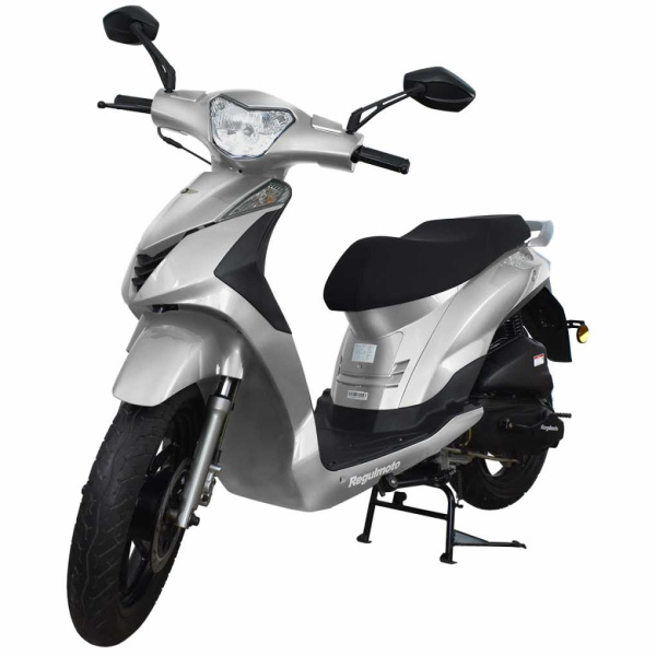 Скутер Regulmoto (Регулмото) TREVIS 125 (LJ125T - 16) чёрный с ПТС | Мототека