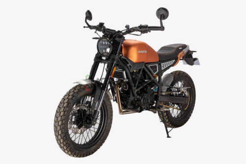 Мотоцикл дорожный Avantis (Авантис) City 250 (Fuego Scrambler 250) оранжевый с ПТС Мотоцикл дорожный Avantis (Авантис) City 250 (Fuego Scrambler 250) оранжевый с ПТС