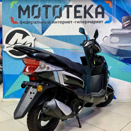 Скутер Мотомир SCIROCCO 49.9 (110) чёрный - купить с доставкой, по выгодной цене в интернет-магазине Мототека
