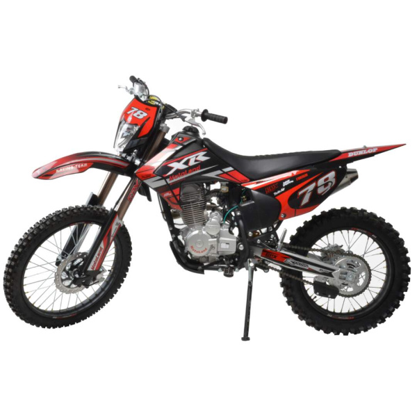 Мотоцикл кроссовый / эндуро MotoLand (Мотолэнд) XR 250 LITE (165FMM) красный | Мототека