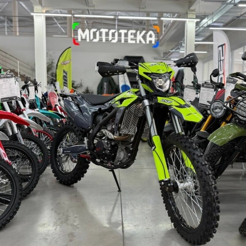 Мотоцикл кроссовый / эндуро BSE (БСЕ) Z7 Yellow Neon (ZS174MN-5A) фото 33