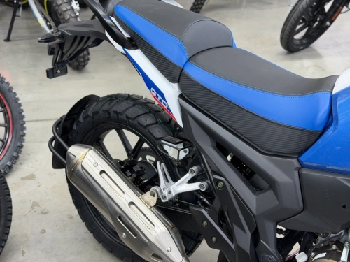 Мотоцикл кроссовый / эндуро Regulmoto (Регулмото) GTO 300 NB синий/белый с ПТС фото 5