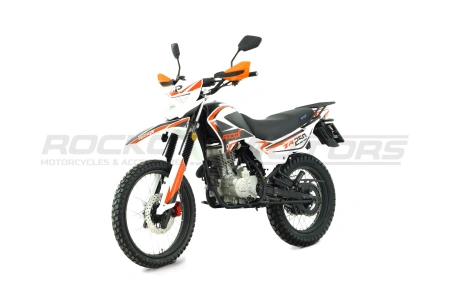 Мотоцикл кроссовый / эндуро ROCKOT (Рокот) ZR250 (белый/красный. 21/18. ЭПТС) - купить с доставкой, по выгодной цене в интернет-магазине Мототека