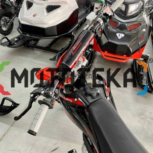 Питбайк Regulmoto (Регулмото) SEVEN MEDALIST PRO 49cc (150) 19/16 чёрный/красный фото 8