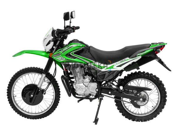 Мотоцикл кроссовый / эндуро Regulmoto (Регулмото) SK 200GY - 5 зелёный с ПТС | Мототека
