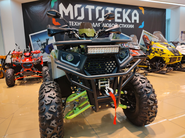 Квадроцикл FXMOTO (ФХМото) WASP 200 LUX зелёный (машинокомплект) | Мототека