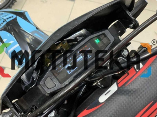 Мотоцикл кроссовый / эндуро Regulmoto (Регулмото) ZR PR 4 valves чёрный/синий с ПТС фото 9