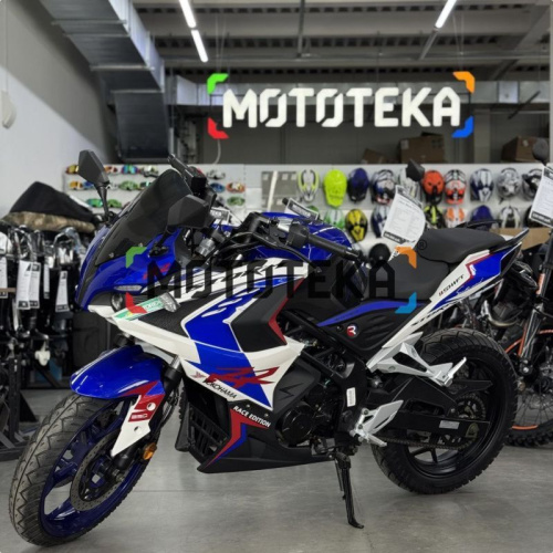 Мотоцикл дорожный Racer (Рейсер) RC250XZR - A Storm синий с ПТС фото 2