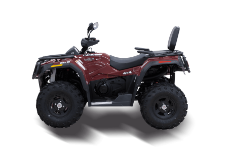 Квадроцикл HISUN (Хайсан) TACTIC HS 550 NEW Normal вишнёвый с ПСМ