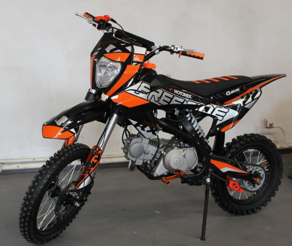 Питбайк Racer (Рейсер) RX140E Lite оранжевый - купить с доставкой, по выгодной цене в интернет-магазине Мототека