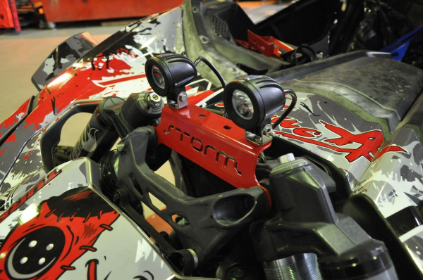 Кронштейн фары на амортизаторы Can-Am (BRP) Maverick X3 | Мототека