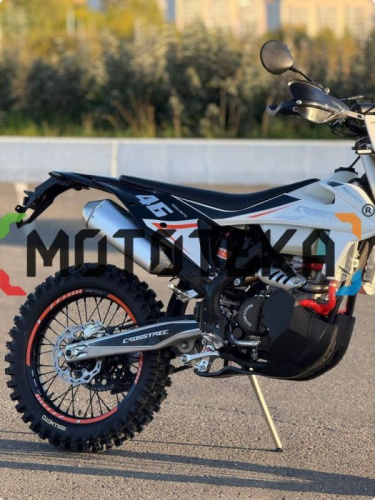 Мотоцикл кроссовый / эндуро Regulmoto (Регулмото) Crosstrec NB350 белый с ПТС фото 8