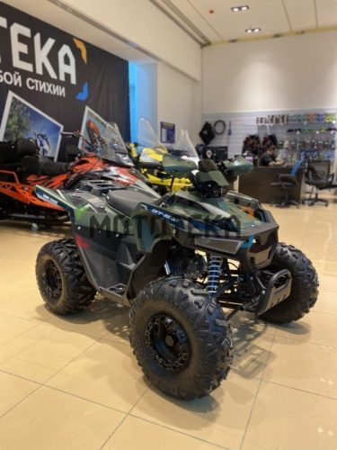 Квадроцикл детский FXMOTO (ФХМото) TANK 125 зелёный (машинокомплект) фото 15