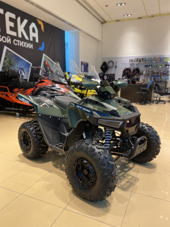 Квадроцикл детский FXMOTO (ФХМото) TANK 125 зелёный (машинокомплект) - купить с доставкой, цены в интернет-магазине Мототека