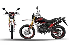 Мотоцикл кроссовый / эндуро Vento (Венто) ENDURO 250 WHITE/RED с ЭПТС
