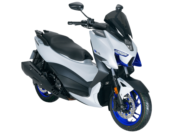Скутер Zontes (Зонтес) ZT350 - M (ZT1P77MP EFI) 15/14 серебристый с ПТС | Мототека