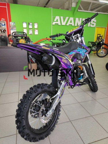 Питбайк BSE (БСЕ) MX125 17/14 Purple Dragon фото 9