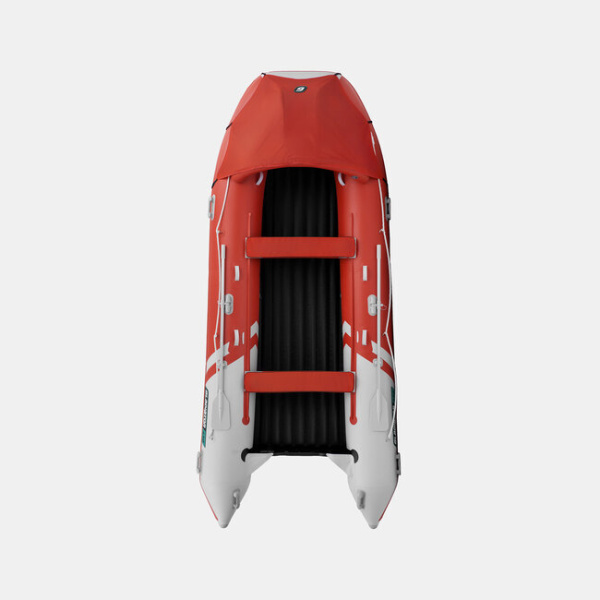 Лодка ПВХ GLADIATOR (Гладиатор) E 450 PRO красный/белый | Мототека