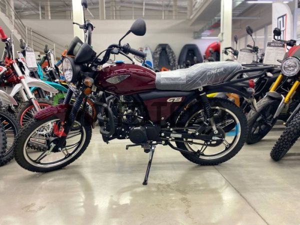 Мопед Racer (Рейсер) RC50 (110) ALPHA M1 бордовый | Мототека