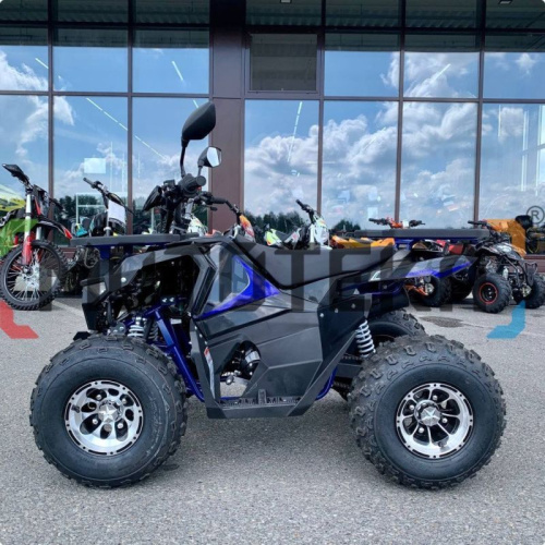 Квадроцикл детский Мотомир ATV Hammer 125 (серия 3) CAST WHEELS чёрный/синий (машинокомплект) фото 10 Квадроцикл детский Мотомир ATV Hammer 125 (серия 3) CAST WHEELS чёрный/синий (машинокомплект) фото 10