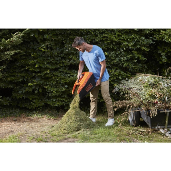 Газонокосилка аккумуляторная BLACK+DECKER (Блек + Декер) BCMW3318N, 2х18 Вольт, с 2-мя аккумуляторами и ЗУ | Мототека