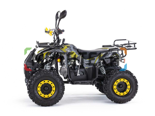 Квадроцикл детский Motax (Мотакс) ATV Grizlik - 8 125 жёлтый камуфляж (машинокомплект) | Мототека