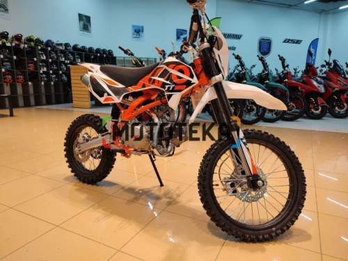 Питбайк KAYO (Кайо) BASIC K125EM 17/14 KRZ (механ. сцепл., эл. стартер 2024 г.) фото 22 Питбайк KAYO (Кайо) BASIC K125EM 17/14 KRZ (механ. сцепл., эл. стартер 2024 г.) фото 22