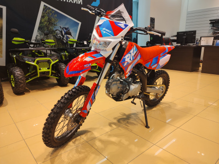 Питбайк Apollo (Аполло) RFZ Start 125 LE с фарой и электростартером 17/14 красный - купить с доставкой, по выгодной цене в интернет-магазине Мототека