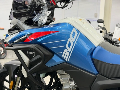 Мотоцикл кроссовый / эндуро Regulmoto (Регулмото) GTO 300 NB синий/белый с ПТС фото 2
