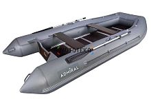 Лодка ПВХ Admiral (Адмирал) 410 - черная