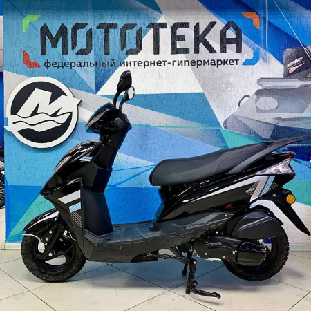 Скутер Мотомир SCIROCCO 49.9 (110) чёрный - купить с доставкой, по выгодной цене в интернет-магазине Мототека