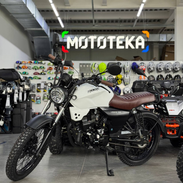 Мотоцикл дорожный ROCKOT (Рокот) LEGEND 150 белый с ЭПТС | Мототека