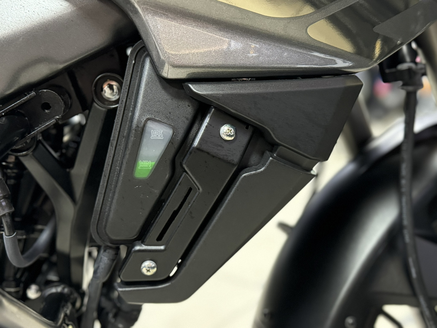 Мотоцикл дорожный BAJAJ (Баджадж) Pulsar NS 200 UG серый с ПТС
