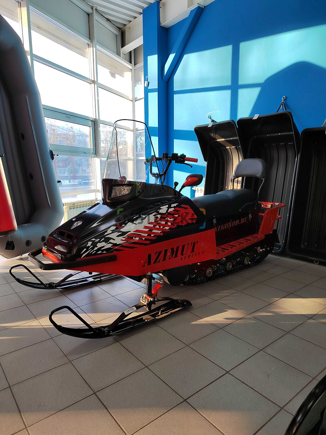 Мини - снегоход Бурлак Azimut (Азимут) - 2 Limited Edition 20 л.с. (машинокомплект)