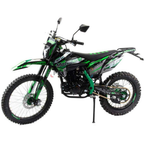 Мотоцикл кроссовый / эндуро MotoLand (Мотолэнд) XT 250 HS 172FMM (PR5) зелёный с ПТС фото 2