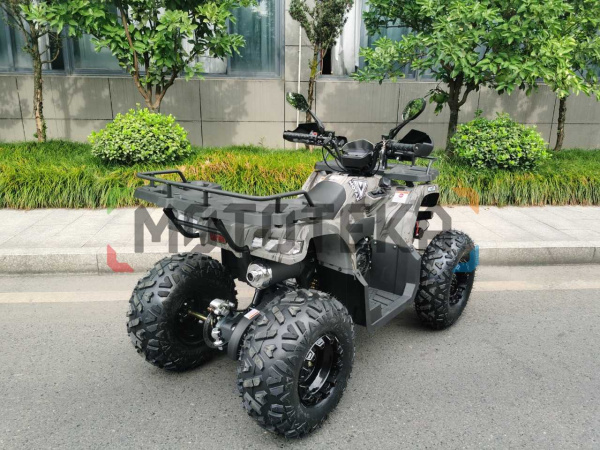Квадроцикл Motax (Мотакс) ATV Grizlik T200 LUX коричневый камуфляж (машинокомплект) | Мототека