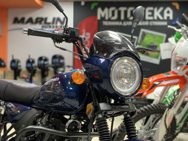 Мотоцикл дорожный Regulmoto (Регулмото) SK 200 синий с ПТС | Мототека