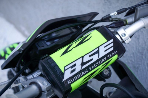 Мотоцикл кроссовый / эндуро BSE (БСЕ) Z7 Green Blast (120) фото 4