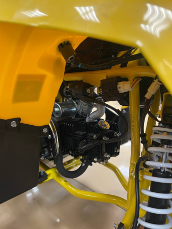 Квадроцикл подростковый FXMOTO (ФХМото) HAMMER 150 жёлтый - купить с доставкой, цены в интернет-магазине Мототека