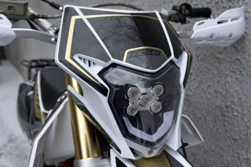 Мотоцикл кроссовый / эндуро BSE (БСЕ) Z3 19/16 Gold Black (130) фото 2