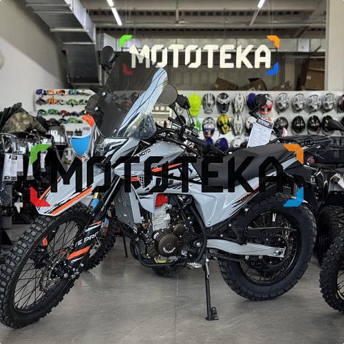Техника в наличии! Мотоцикл кроссовый / эндуро Regulmoto (Регулмото) TE PRO NB300 серый с ПТС